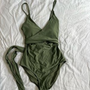 Green aerie swimsuit